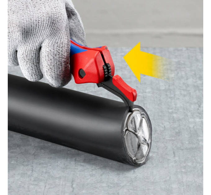 Нож с пяткой двухфункциональный KNIPEX 16 50 145 SB