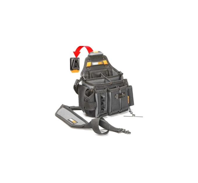 Поясная сумка электрика ClipTech TOUGHBUILT TB-CT-104