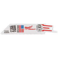 Полотно для сабельных пил THIN KERF MILWAUKEE, 100х1,4мм, (5шт), (металл), (замена на 48475183)