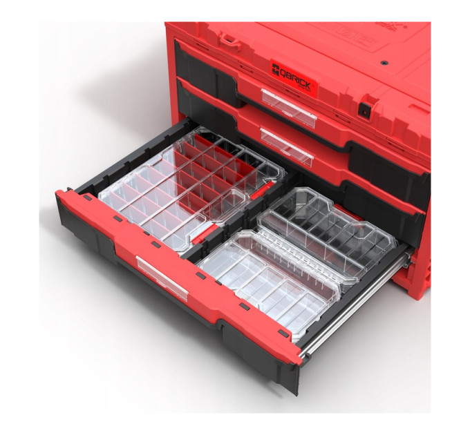 Органайзер QBRICK REGULAR Compact M Transparent (220x145x47мм) (5901238261568)
