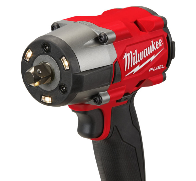 Гайковерт аккумуляторный бесщеточный MILWAUKEE 1/2" (881Нм) M18 FMTIW2P12-502X, с пином (ЗУ+2Х5Ач)