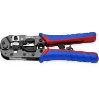 Инструмент для опрессовки для штекеров Western RJ45 KNIPEX 97 50 01, фосфатированный Инструмент для опрессовки для штекеров Western RJ45 KNIPEX 97 50 01, фосфатированный