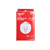 Респиратор с клапаном FFP3 (10шт) MILWAUKEE 4932471906 Респиратор с клапаном FFP3 (10шт) MILWAUKEE 4932471906