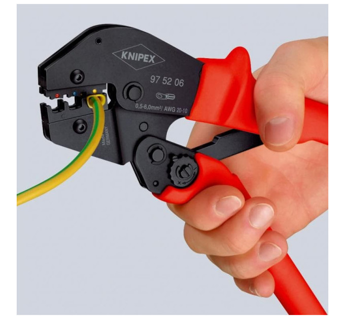 Кліщі затискні для обпресування KNIPEX 97 52 06