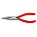 Круглогубцы плоские с режущими кромками Ø2,5мм, 160мм KNIPEX 25 01 160, фосфатированные