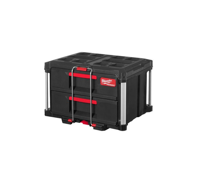 Ящик для инструмента с 2-мя выдвижными отсеками PACKOUT MILWAUKEE DRAWER BOX (560x410х363мм)