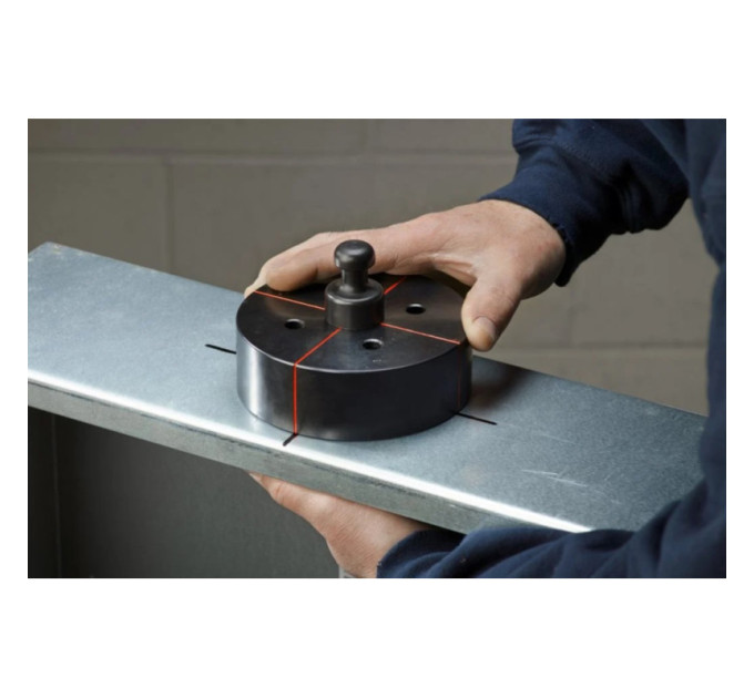 Пробойник аккумуляторный для отверстий FORCE LOGIC™ MILWAUKEE M18 HKP-201CA (ЗУ+2акк.Х2Ач+насадки)