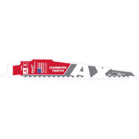 Полотно для сабельных пил AX FANG TIP CARBIDE MILWAUKEE, 150х5мм, (дерево с гвоздями)