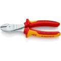 Кусачки боковые (бокорезы) особой мощности, Ø3,8мм, 180мм VDE KNIPEX 74 06 180, хромированные