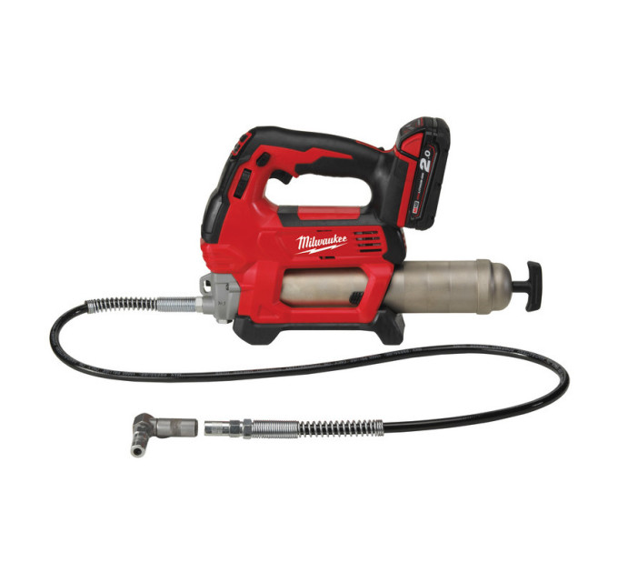 Шприц для смазки MILWAUKEE M18 GG-201C (ЗУ+1акк.Х2Ач+кейс)