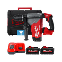 Перфоратор акумуляторний безщітковий SDS-PLUS MILWAUKEE M18 ONEFHPX-552X (5,0Дж)(ЗУ+2Х5,5Ач+HDкейс)