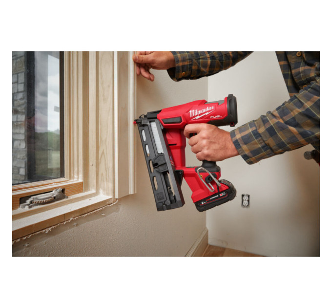 Пистолет гвоздезабивной аккумуляторный бесщёточный MILWAUKEE M18 FN16GA-0, (32-64мм) (каркас)