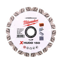 Диск алмазный Speedcross MILWAUKEE XHUDD 150, Ø150мм (железобетон, гранит)