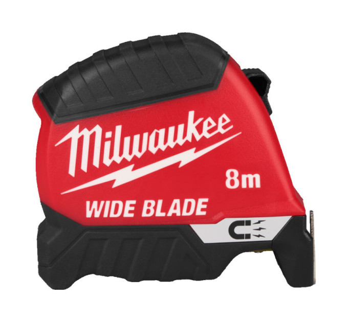 Рулетка магнитная WIDE BLADE MAGNETIC MILWAUKEE (Gen2), 8м (35мм)