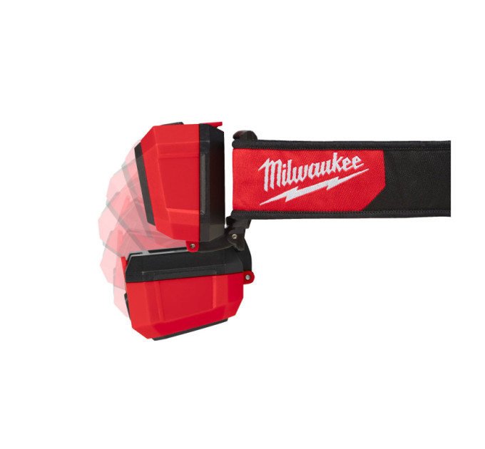 Фонарь светодиодный налобный на батарейках ААА MILWAUKEE HL-SF