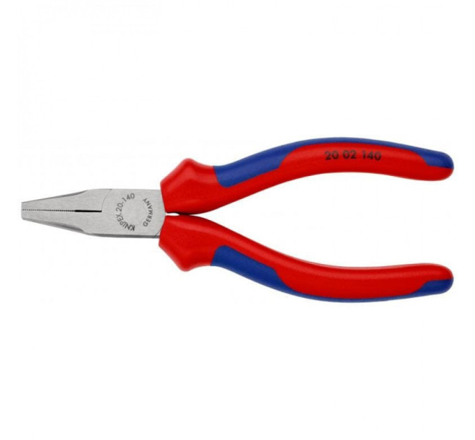 Плоскогубцы с гладкими губками KNIPEX 20 02 140 SB
