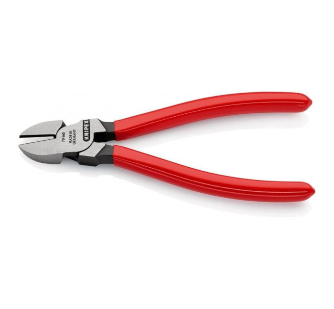 Кусачки боковые (бокорезы), Ø4,0мм, 160мм KNIPEX 70 01 160, фосфатированные