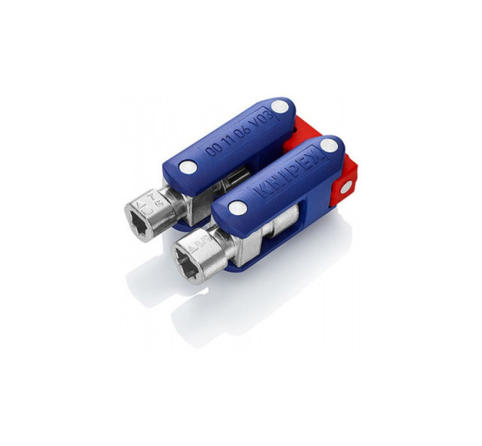 Ключ крестовой для электрошкафов и систем запирания DoubleJoint 89мм KNIPEX 00 11 06 V03