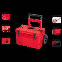 Ящик для инструментов QBRICK SYSTEM ONE CART 2.0. RED ULTRA HD CUSTOM (641x485x660мм)