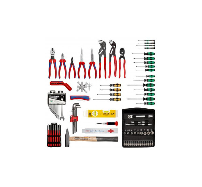 Чемодан с инструментами “Robust45 Move” Mechanic, Knipex 00 21 37 М