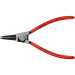 Щипцы для наружных стопорных колец прямые, Ø20-30мм KNIPEX 46 11 G4, Ø3,2мм фосфатированные