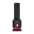 Головка ударная ShW 1/2'' SKT MILWAUKEE, удлиненная, 9мм
