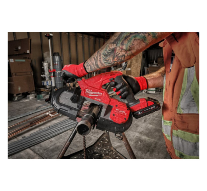 Пила ленточная аккумуляторная бесщёточная MILWAUKEE M18 FBS85-0C (каркас+кейс)