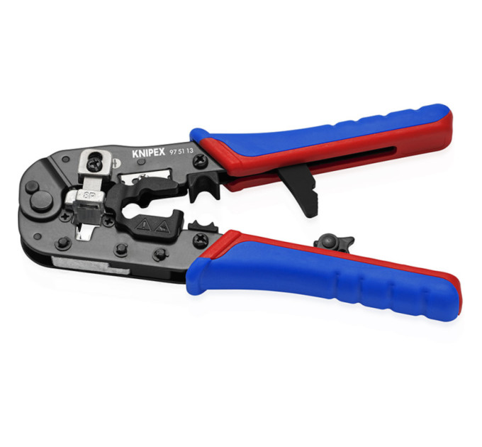 Инструмент для опрессовки для штекеров Western RJ45 KNIPEX 97 50 01 SB
