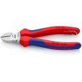 Кусачки боковые (бокорезы), Ø4,0мм, 160мм KNIPEX 70 05 160 T, с страховкой, хромированные