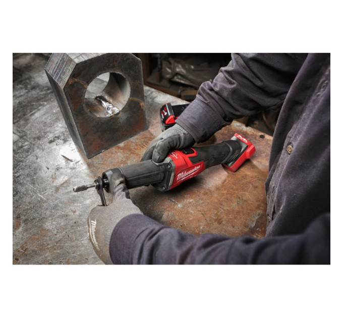 Машина прямошліфувальна акумуляторна безщіткова MILWAUKEE M18 FDGROVB-0X (HDкейс)