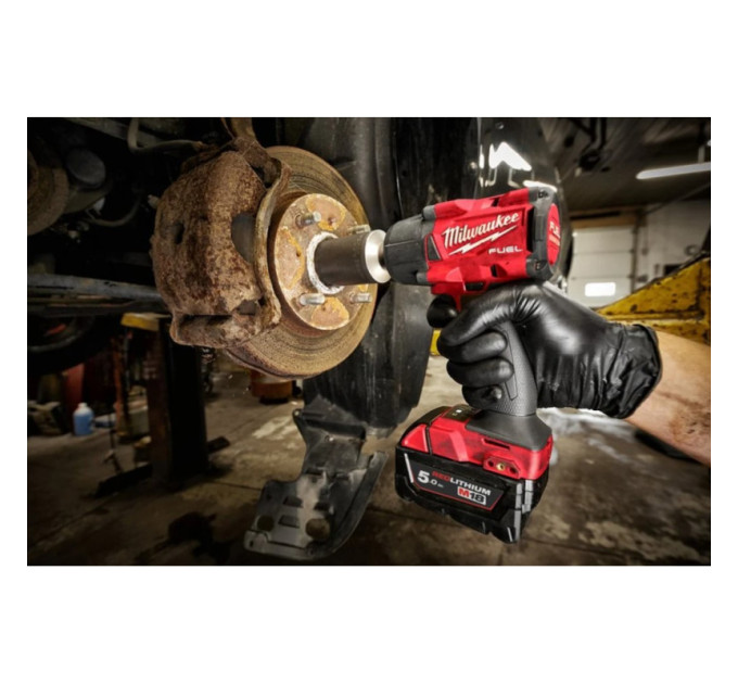 Гайковерт акумуляторний безщітковий MILWAUKEE 1/2" (881 Нм) M18 FMTIW2F12-0Х, з кільцем (каркас)
