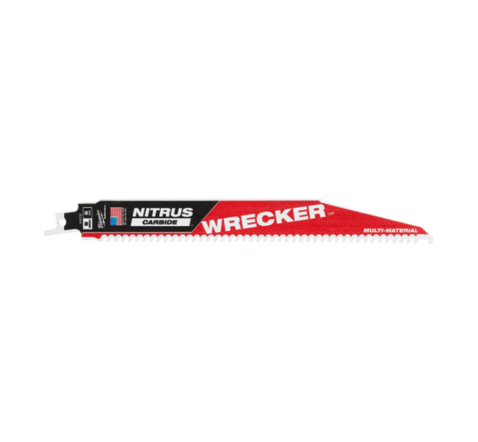 Полотно для сабельных пил TCT WRECKER NITRUS MILWAUKEE 230х4,2мм, (замена на 48475272)