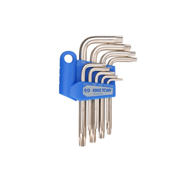 Набор Torx 9 ед. (Т10-Т50) с отв. Г-образных
