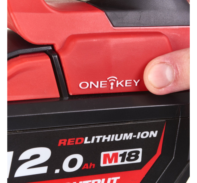 Гайковерт аккумуляторный бесщеточный MILWAUKEE 1'' (2400Нм) M18 ONEFHIWF1-0X, с кольцом (каркас)