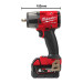 Гайковерт аккумуляторный бесщеточный 3/8'' MILWAUKEE, М18 FMTIW2F38-502X, 813Нм, с кольцом