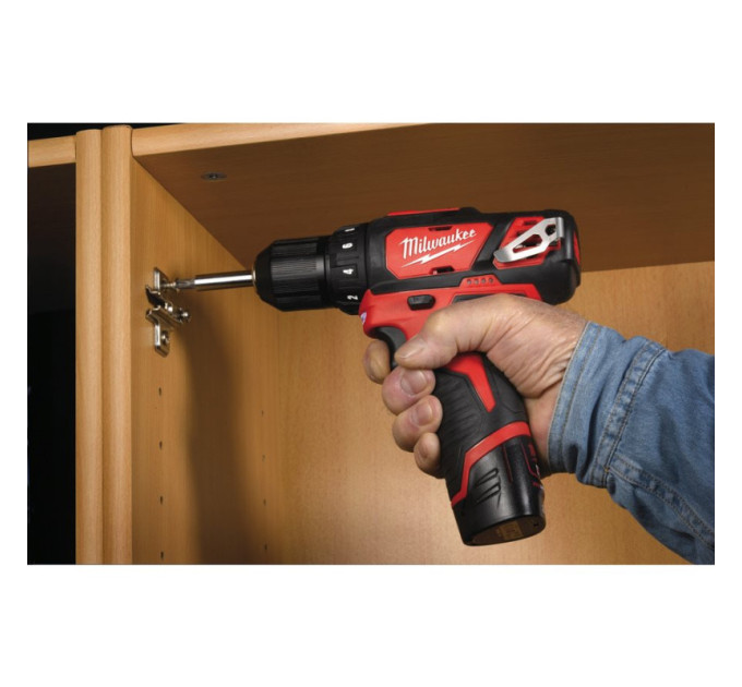 Дриль-шуруповерт акумуляторний MILWAUKEE M12 BDD-0 (30 Нм) (заміна на 4933499683)