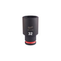 Головка ударная ShW 1/2'' SKT MILWAUKEE, удлиненная, 32мм
