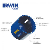 Коронка по металлу  IRWIN  биметаллическая  27 мм 1-1/16