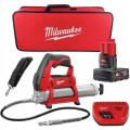 Шприц для смазки MILWAUKEE M12 GG-401B (ЗУ+1акк.Х4Ач+сумка)