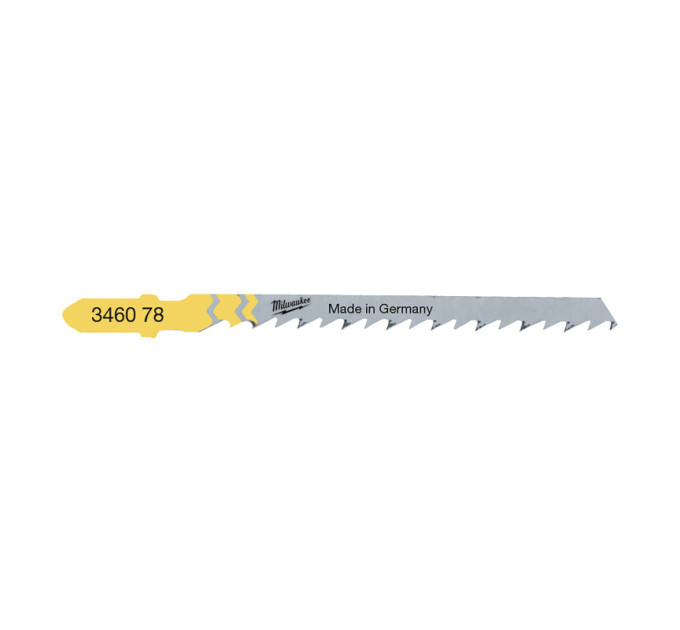 Полотна для лобзика T244D MILWAUKEE, 75х4,0мм, (25шт)