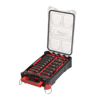 Набір ударних головок ShW 1/2" STD PACKOUT™ MILWAUKEE, подовжених, (10-24мм) (16шт)