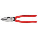 Плоскогубцы комбинированные Ø4,6мм, 240мм KNIPEX 09 01 240, фосфатированные