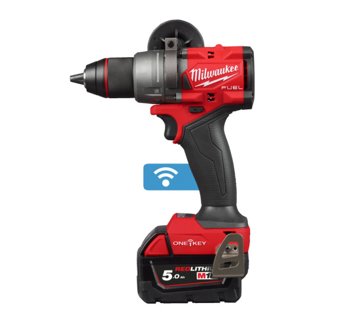 Дриль-шуруповерт акумуляторна безщіткова MILWAUKEE M18 ONEDD3-502X 158Нм (ЗУ+2акк.Х5Ач+HDкейс)