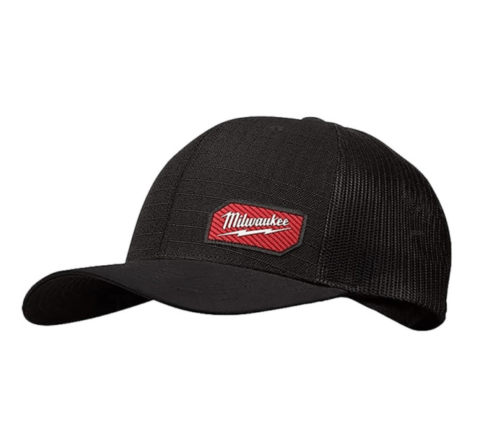 Бейсболка Snapback MILWAUKEE, чорна, ONE-SIZE