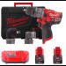 Дриль-шуруповерт акумуляторна безщіткова ударна MILWAUKEE M12 FPDXKIT-202X(37Нм)(2нас+2Х2Ач+кейс)