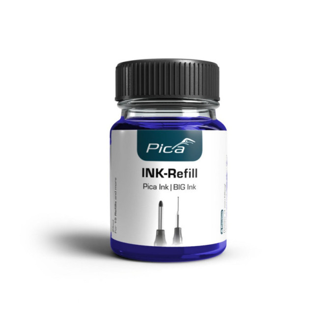 Заправка чернильная Pica 55841 для маркеров Pica Ink & Pica Big Ink, синяя, 25мл