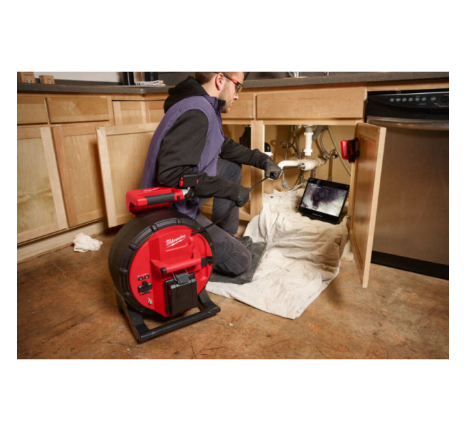 Камера инспекционная аккумуляторная MILWAUKEE, M18 SIC30, 30м (каркас)