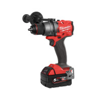 Дриль-шуруповерт акумуляторна безщіткова MILWAUKEE M18 FDD3-402C (158Нм) (ЗУ+2акк.Х4Ач+кейс)