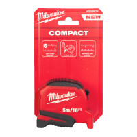 Рулетка Pro Compact MILWAUKEE (Gen 2), 5м/16фт, (25мм)