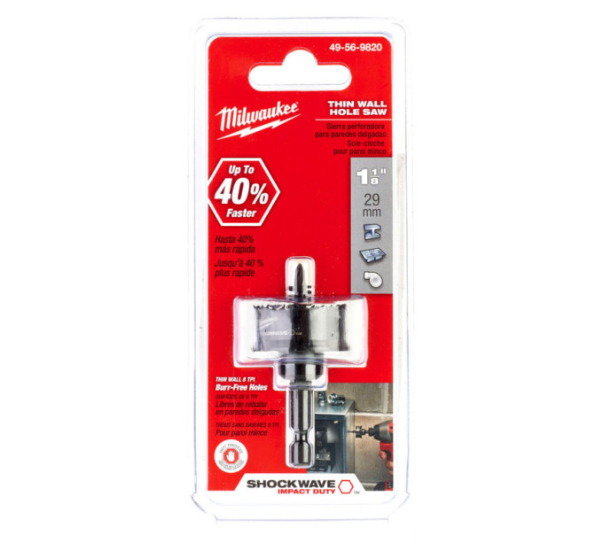 Коронка Shockwave MILWAUKEE Ø29мм